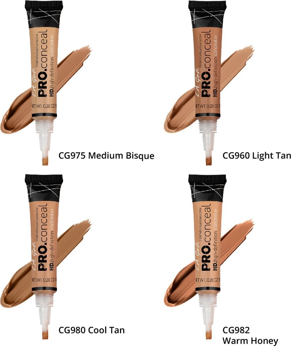 LA Girl - HD PRO Concealer - Toffee 9 LA Girl - HD PRO Concealer - Toffee - Afbeelding 7