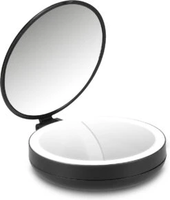 Navaris 1x/5x Vergrotende Make-up Spiegel - Compacte Opvouwbare Kap- En Reisspiegel - Led-verlichte Dubbelzijdige Make-upspiegel - Zwart 13 Navaris 1x/5x Vergrotende Make-up Spiegel - Compacte Opvouwbare Kap- En Reisspiegel - Led-verlichte Dubbelzijdige Make-upspiegel - Zwart -Cosmetica Promotiewinkel 1023x1200 1