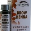 Impression Henna Wenkbrauwverf | Chocolade Bruin | Chocolate Brown | Chocolat Brun | Brow Henna | Goed Voor Meer Dan 20 Behandelingen -Cosmetica Promotiewinkel 1025x1200 1