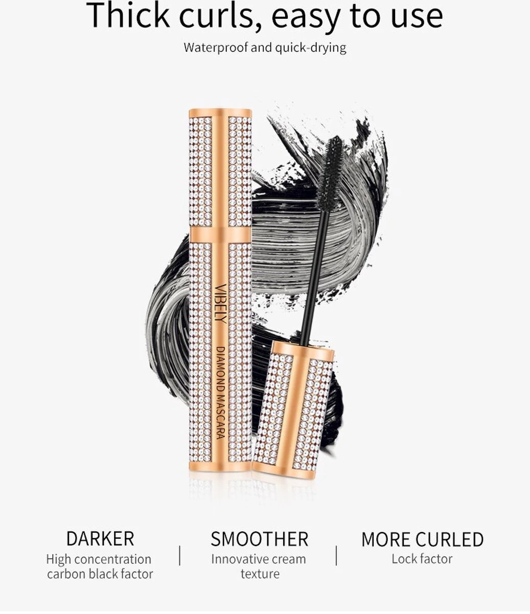 VIBELY Diamond 4D Mascara 6 VIBELY Diamond 4D Mascara - Afbeelding 4