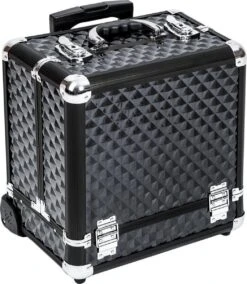 Dreamble Make-up Koffer - Make-up Trolley - Zwart - Rijdbaar - Met Wieltjes - Compact - 8 Vakken - Met Slot - 2 Sleutels 9 Dreamble Make-up Koffer - Make-up Trolley - Zwart - Rijdbaar - Met Wieltjes - Compact - 8 Vakken - Met Slot - 2 Sleutels -Cosmetica Promotiewinkel 1045x1200 1