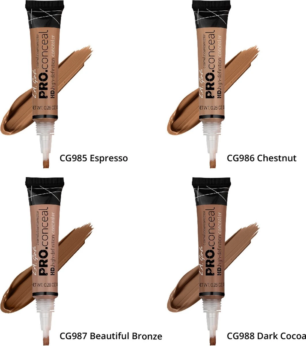 LA Girl - HD PRO Concealer - Pure Beige 12 LA Girl - HD PRO Concealer - Pure Beige - Afbeelding 10