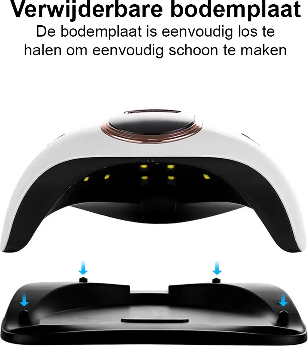 Kibani Nagellamp - Nagellamp Voor Gellak - Gellak Starterspakket - Gellak Lamp - Nagellamp Voor Gel Nagellak - Nagellak - Nageldroger 10 Kibani Nagellamp - Nagellamp Voor Gellak - Gellak Starterspakket - Gellak Lamp - Nagellamp Voor Gel Nagellak - Nagellak - Nageldroger - Afbeelding 8