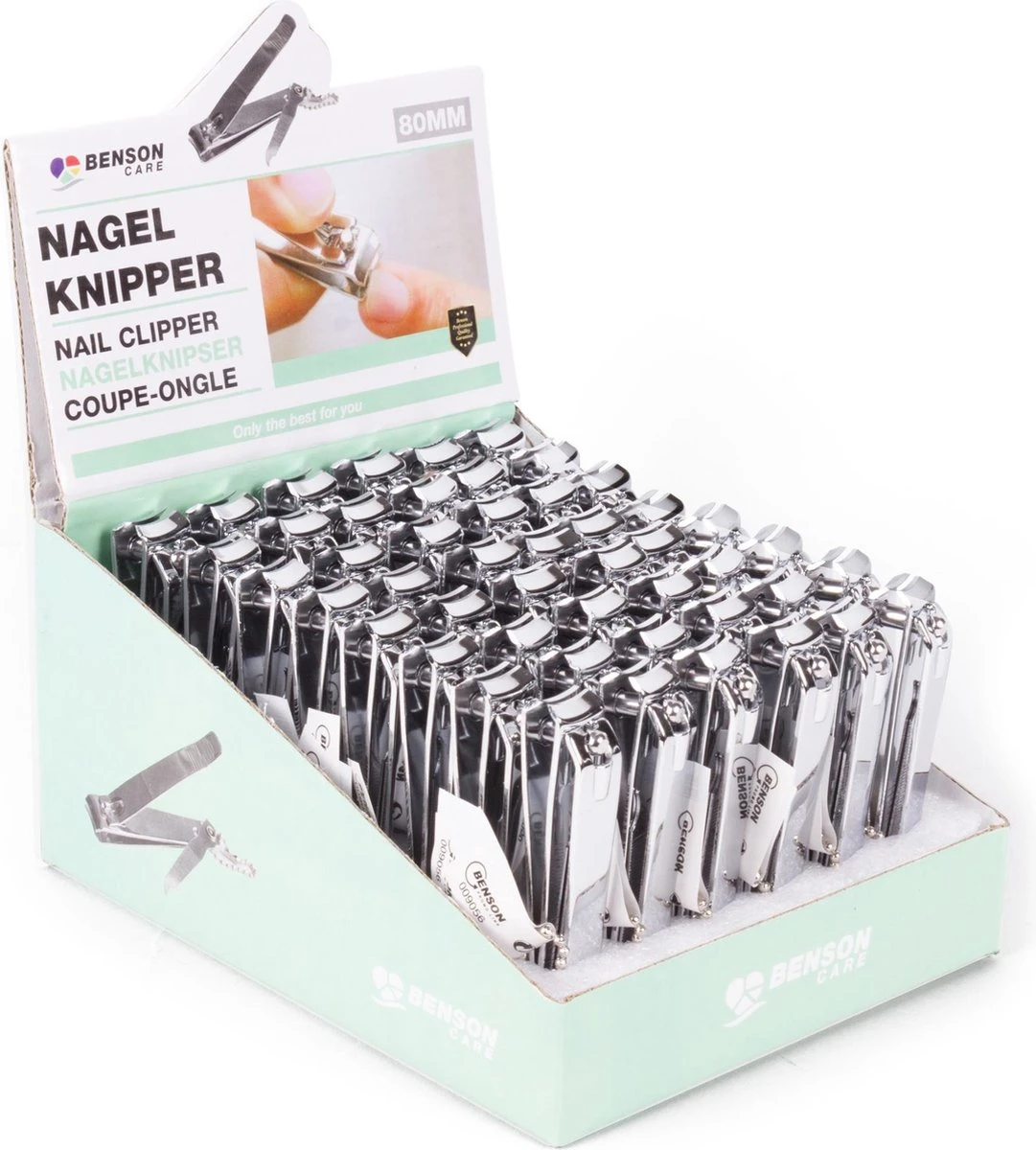 Benson Nagelknipper Met Vijl (Lengte 80 Mm) 7 Benson Nagelknipper Met Vijl (Lengte 80 Mm) - Afbeelding 5