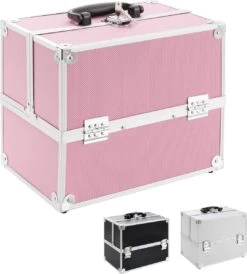 AREBOS Cosmeticakoffer Beauty Case Multikoffer 15 L Roze 25 AREBOS Cosmeticakoffer Beauty Case Multikoffer 15 L Roze -Cosmetica Promotiewinkel 1083x1200 4
