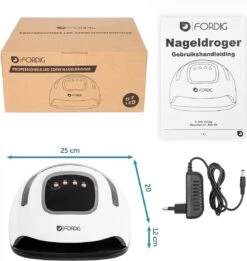 ForDig 220W Professionele Nageldroger Voor Gel Nagels - Nagellak Droger Met UV LED Lamp En Timer Voor Gelnagels - Nageldrogerlamp Met 57 LED Lampjes Voor Nagel Gellak - Geschikt Voor Manicure En Pedicure - Nagellakdroger Hard Gelpolish Builder 14 ForDig 220W Professionele Nageldroger Voor Gel Nagels - Nagellak Droger Met UV LED Lamp En Timer Voor Gelnagels - Nageldrogerlamp Met 57 LED Lampjes Voor Nagel Gellak - Geschikt Voor Manicure En Pedicure - Nagellakdroger Hard Gelpolish Builder -Cosmetica Promotiewinkel 1135x1200 6