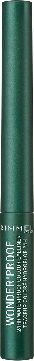 Rimmel London Rimmel Wonder'proof Liner Eyeliner - 003 Green 11 Rimmel London Rimmel Wonder'proof Liner Eyeliner - 003 Green - Afbeelding 9