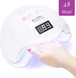 Bella Pure 48W Nageldroger - Vinger- En Teennagels - Bewegingssensor En Timer - 24 LED's