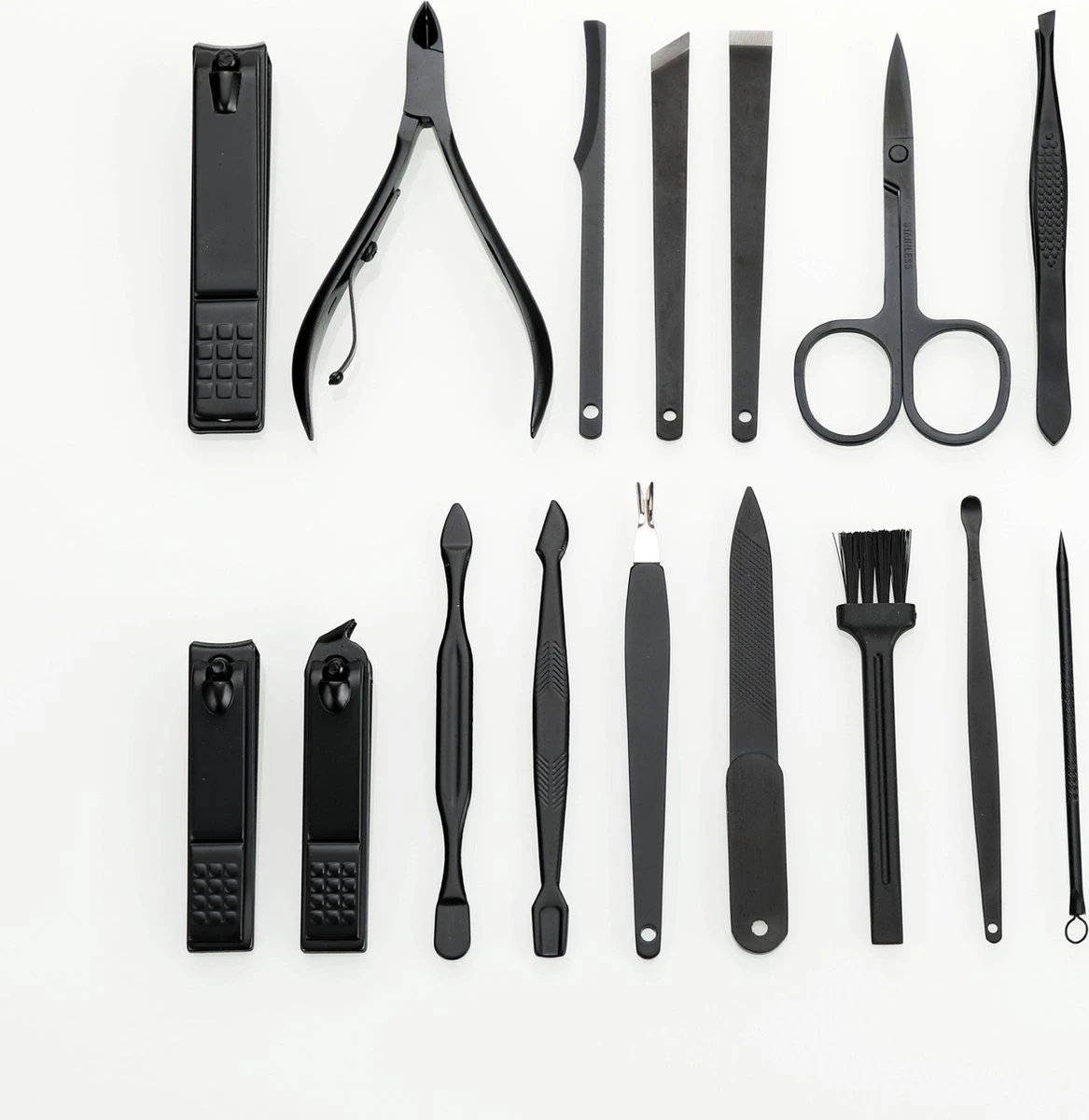 Fritzline© Professionele Manicureset 16-delig | Nagelset Incl. Nagelvijl & Nagelknipper | Lederen Blauwe Etui | Manicure Pedicure Set 5 Fritzline© Professionele Manicureset 16-delig | Nagelset Incl. Nagelvijl & Nagelknipper | Lederen Blauwe Etui | Manicure Pedicure Set - Afbeelding 3