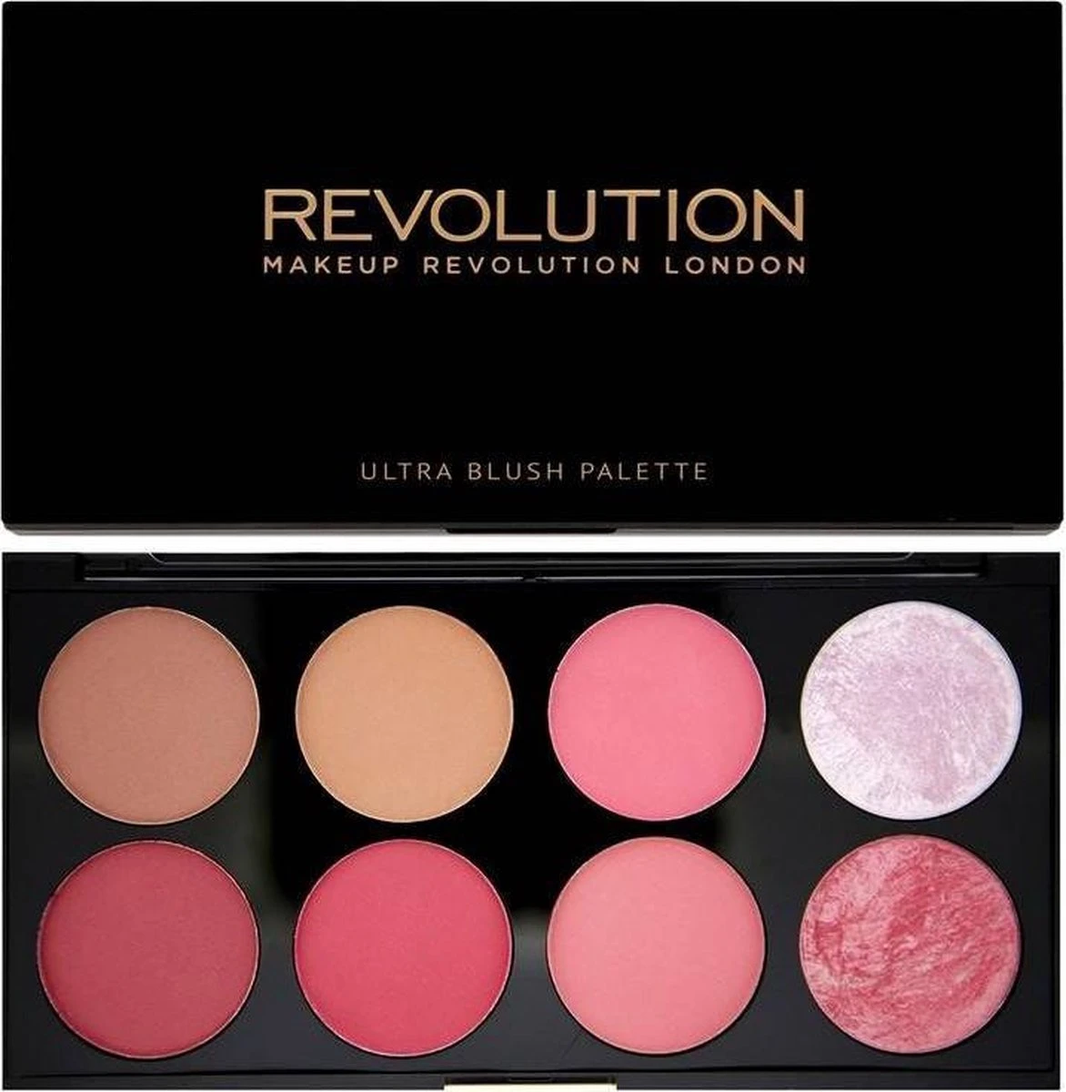Makeup Revolution Ultra Blush & Contour Palette - Sugar And Spice 3 Makeup Revolution Ultra Blush & Contour Palette - Sugar And Spice