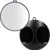 Femas Handspiegel - Hand Mirror - Kappersspiegel - 29 Cm Rond - Zwart 2 Femas Handspiegel - Hand Mirror - Kappersspiegel - 29 Cm Rond - Zwart -Cosmetica Promotiewinkel 1174x1200 2