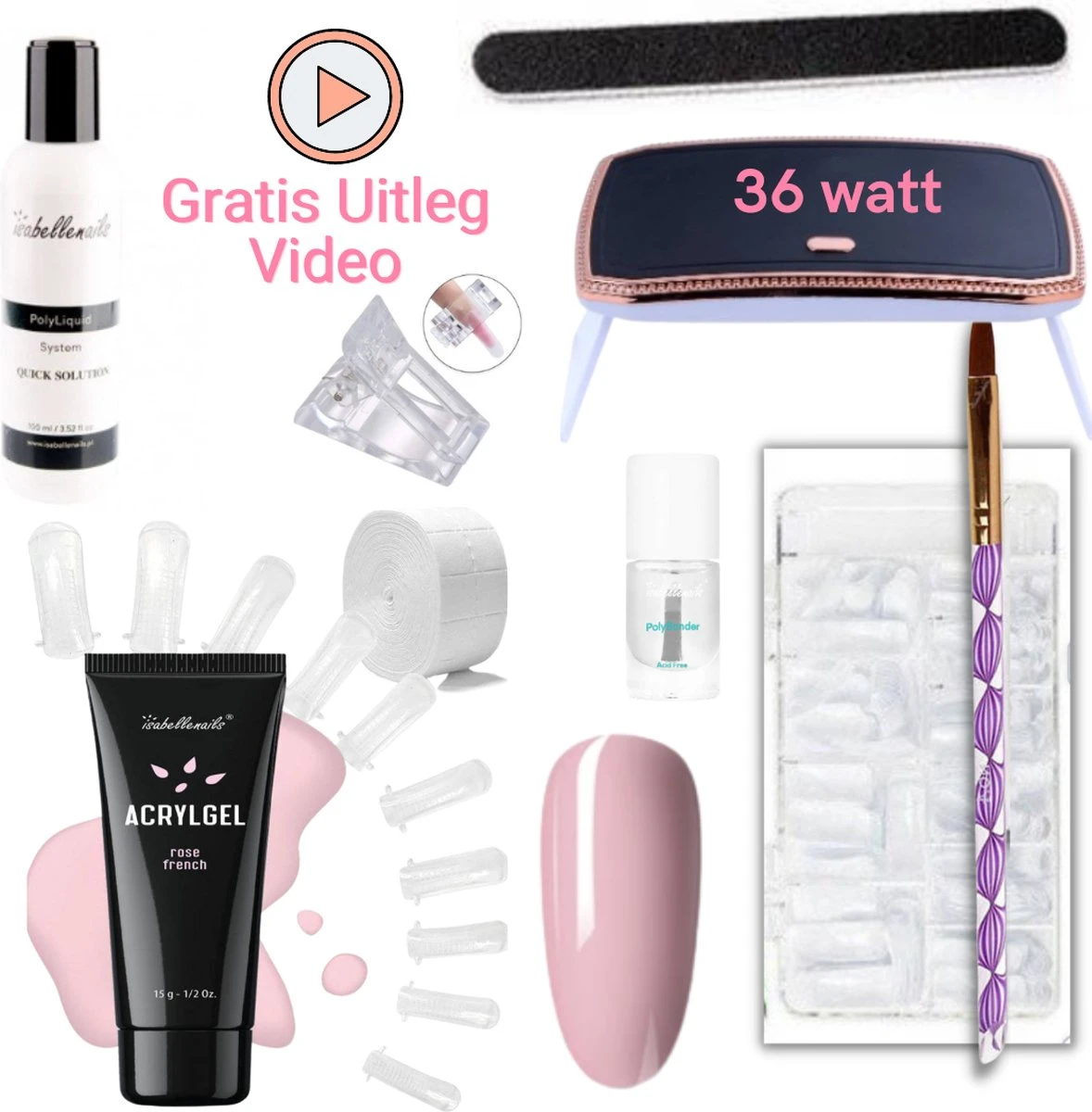 C&S Trade - Polygel Set - Polygel Starterset - Polygel Pakket - Nagelset - Polygel Nagels Starterspakket 3 C&S Trade - Polygel Set - Polygel Starterset - Polygel Pakket - Nagelset - Polygel Nagels Starterspakket