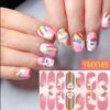 Nail Art Sticker Pony Eenhoorn Roze Rainbow 2 Nail Art Sticker Pony Eenhoorn Roze Rainbow -Cosmetica Promotiewinkel 1181x1200 3