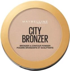 Maybelline City Bronzer Bronzer & Countour Powder - 100 Light Cool - Bronzing En Contouring Poeder - 51,4 Gr. -Cosmetica Promotiewinkel 1184x1200