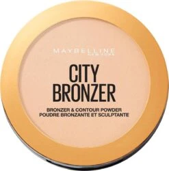 Maybelline City Bronzer Bronzer & Countour Powder - 100 Light Cool - Bronzing En Contouring Poeder - 51,4 Gr. -Cosmetica Promotiewinkel 1185x1200