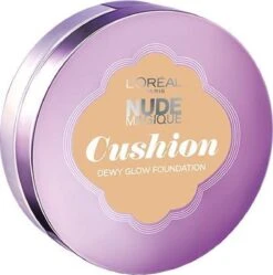 L’Oréal Paris Nude Magique Cushion Foundation 18 L’Oréal Paris Nude Magique Cushion Foundation -Cosmetica Promotiewinkel 1188x1200