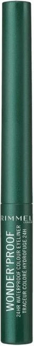 Rimmel London Rimmel Wonder'proof Liner Eyeliner - 003 Green 12 Rimmel London Rimmel Wonder'proof Liner Eyeliner - 003 Green - Afbeelding 10