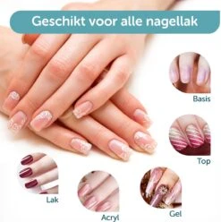 ForDig 80W Professionele Nageldroger Voor Gel Nagels - Nagellak Droger Met UV LED Lamp En Timer Voor Gelnagels - Nageldrogerlamp Met 45 LED Lampjes Voor Nagel Gellak - Geschikt Voor Manicure En Pedicure - Nagellakdroger Hard Gelpolish Builder -Cosmetica Promotiewinkel 1197x1200 21