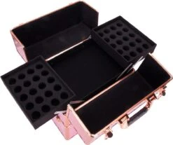 Koffer Groot Holo/Golden Rose XXL Met Opbergvakken -Cosmetica Promotiewinkel 1200x1006 1