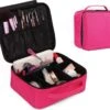Make-up Koffer - Cosmetica Koffer - Visagie Opbergtas - Beauty Organizer Met Verstelbare Vakken - Roze 1 Make-up Koffer - Cosmetica Koffer - Visagie Opbergtas - Beauty Organizer Met Verstelbare Vakken - Roze -Cosmetica Promotiewinkel 1200x1024 1