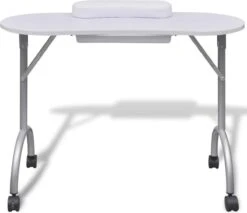 VidaXL Manicuretafel Inklapbaar Met Wieltjes Wit 8 VidaXL Manicuretafel Inklapbaar Met Wieltjes Wit -Cosmetica Promotiewinkel 1200x1036 2