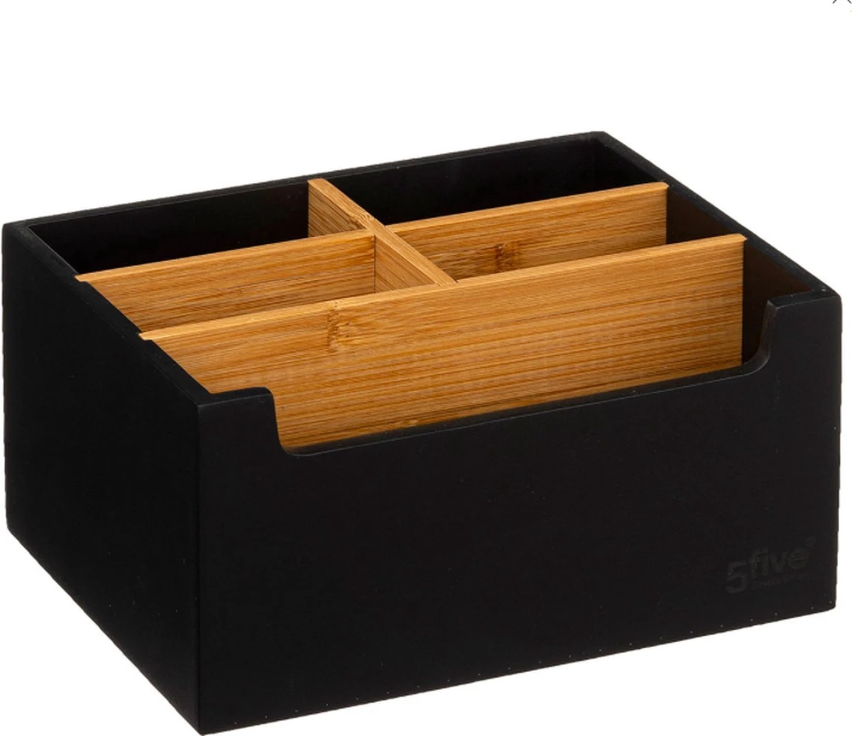 Five® - Make-up Organizer - Zwart - Medium - Zonder Lade - Sorteervakken 8 Five® - Make-up Organizer - Zwart - Medium - Zonder Lade - Sorteervakken - Afbeelding 6