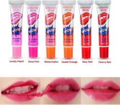 New Romantic Bear Peel Off Liquid Lipstick Waterproof - Langdurig Lipgloss - CHERRY RED -Cosmetica Promotiewinkel 1200x1047