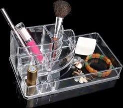 Five® Make Up Organiser Transparant - Transparant - Sorteervakken 8 Five® Make Up Organiser Transparant - Transparant - Sorteervakken -Cosmetica Promotiewinkel 1200x1049 1