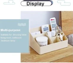 Merkloos Make-Up Organizer - Opbergdoos - Cosmetica - Wit/Creme -Sieraden - Nagelak - Make Up Organizer - Make Up Organizers 15 Merkloos Make-Up Organizer - Opbergdoos - Cosmetica - Wit/Creme -Sieraden - Nagelak - Make Up Organizer - Make Up Organizers -Cosmetica Promotiewinkel 1200x1050