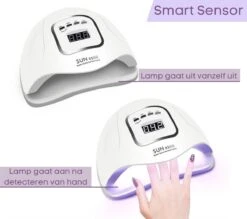 Merkloos Daniqqi - 80 Watt UV LED Lamp Nagels - 45 Leds Nagellamp - Wit -Cosmetica Promotiewinkel 1200x1062 3