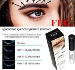 FEG Eyebrow Enhancer Serum 3 Ml - Wenkbrauwen Groeiserum - Stimuleer Natuurlijke Groei Wenkbrauwen - Vollere Wenkbrauwen - Beautiful Eyebrows - Voor Slapen Aanbrengen - Snel Resultaat -Cosmetica Promotiewinkel 1200x1120 2