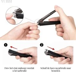 YUBBI™ Premium Nagelknipper Set - Nageltang - Pedicure - Teennagels - Vingernagels - Teennagelknipper - Nagelschaar - Nail Clipper -Cosmetica Promotiewinkel 1200x1131 2