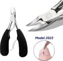 WVspecials® Professionele Zwarte Nagelschaar - Kalknagel Schaar - Ingegroeide Teennagel - Nageltang Groot -Nagelschaar Voor Harde Nagels - Teennagel - Nageltang - Nagelschaartje - Nagelschaar - Kalknagels - Schaar - Hand Verzorging - Nagelknipper -Cosmetica Promotiewinkel 1200x1159 25