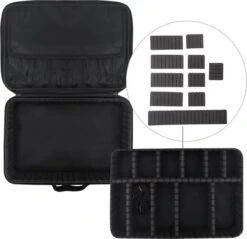 Cosmetica Koffer - Make-up Koffer Met Verstelbare Vakken - Visagie En Nagelstyliste Beauty Koffer - 35x25x11CM -Cosmetica Promotiewinkel 1200x1160 2