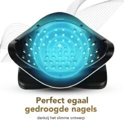 BoraPora Professionele Nageldroger - 280 Watt UV LED Lamp Nagels - 66 Leds - Nagel UV Lamp - Gellak Lamp - Nagellamp - Nagellamp Led - Nagellamp Voor Gel Nagellak - Nagellamp Led Uv - Nagellamp Uv - Nagellamp Gelnagels - Gellak - Nageldroger -Cosmetica Promotiewinkel 1200x1161 5