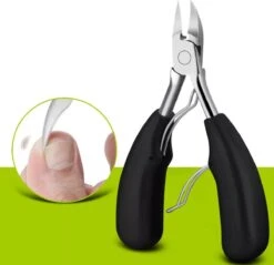 WVspecials® Professionele Zwarte Nagelschaar - Kalknagel Schaar - Ingegroeide Teennagel - Nageltang Groot -Nagelschaar Voor Harde Nagels - Teennagel - Nageltang - Nagelschaartje - Nagelschaar - Kalknagels - Schaar - Hand Verzorging - Nagelknipper -Cosmetica Promotiewinkel 1200x1161 7