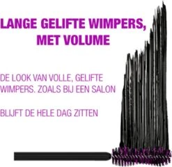 Maybelline The Falsies Lash Lift Mascara 01 Waterproof - Waterproof Volume Mascara - 9.6 Ml -Cosmetica Promotiewinkel 1200x1167 18