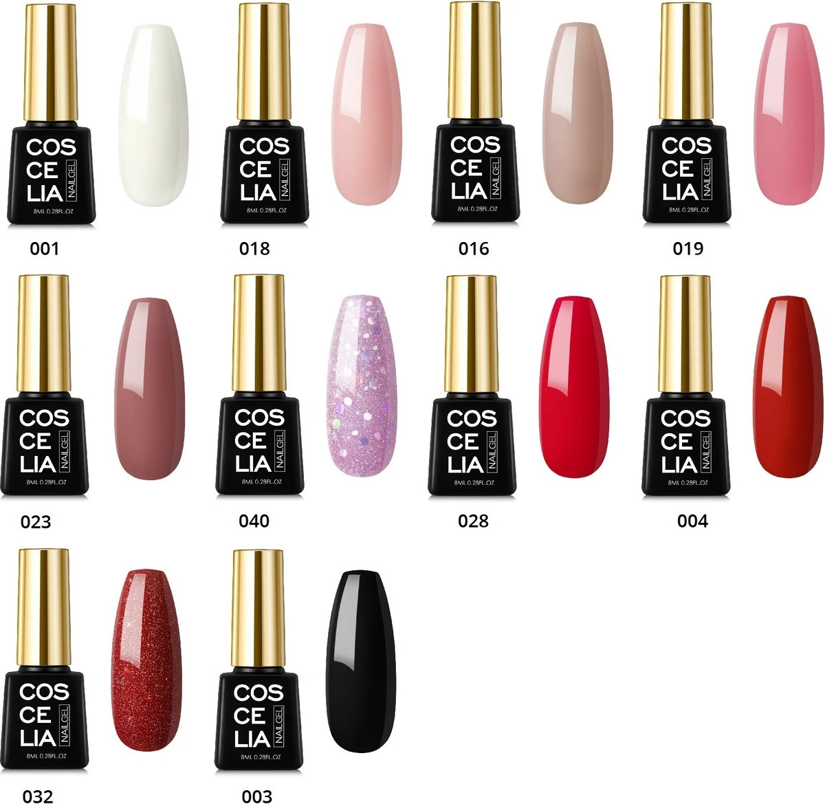 Royala D6 Gellak - Gellak Starterspakket 10 Kleuren - Gellak - Gellak Set - UV LED Lamp 36W - Manicure - Nagellak - Nail Art - 10 Kleuren Gel Polish - Nagellakset - Gellakset 9 Royala D6 Gellak - Gellak Starterspakket 10 Kleuren - Gellak - Gellak Set - UV LED Lamp 36W - Manicure - Nagellak - Nail Art - 10 Kleuren Gel Polish - Nagellakset - Gellakset - Afbeelding 7