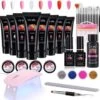 Poly UV Extension Kit | Gelnagels Set | Nepnagels Starterspakket | Gellak Set | Crystal Gel | UV Gel | Manicure Set | Gel Nagellak Nagel Decoratie | UV Lamp | Starterspakket -Cosmetica Promotiewinkel 1200x1174 4