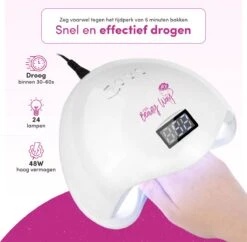 TheBeautyWay Nageldroger - Voor Gelnagels - Geschikt Voor Elke Nagel Gellak - 24 LEDs -Cosmetica Promotiewinkel 1200x1178 2