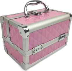 Make Up Koffer Meisjes En Dames Roze - Make Up Organizer Met Spiegel - Cosmetica Koffer - Beautycase Koffer -Cosmetica Promotiewinkel 1200x1183 4
