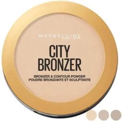 Maybelline City Bronzer Bronzer & Countour Powder - 100 Light Cool - Bronzing En Contouring Poeder - 51,4 Gr. -Cosmetica Promotiewinkel 1200x1189