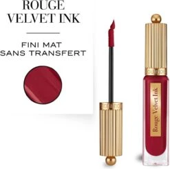 Bourjois Rouge Velvet Ink Lippenstift - 010 Re(d) Belle -Cosmetica Promotiewinkel 1200x1192 1