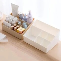 Merkloos Make-Up Organizer - Opbergdoos - Cosmetica - Wit/Creme -Sieraden - Nagelak - Make Up Organizer - Make Up Organizers 13 Merkloos Make-Up Organizer - Opbergdoos - Cosmetica - Wit/Creme -Sieraden - Nagelak - Make Up Organizer - Make Up Organizers -Cosmetica Promotiewinkel 1200x1197 11