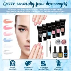 Luneya Polygel Kit - Sunrise Edition - 6 Kleuren - Polygel Nagels Starterspakket - Tasje - Incl. UV LED Lamp 15 Luneya Polygel Kit - Sunrise Edition - 6 Kleuren - Polygel Nagels Starterspakket - Tasje - Incl. UV LED Lamp -Cosmetica Promotiewinkel 1200x1200 1003