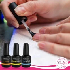 MURLEY’s Primer Base Coat Top Coat 3 In 1 Set Voor Gellak Polygel Acryl Basecoat & Topcoat - 3x 15ml - Gel Nagellak - Gelnagellak - UV / LED Lamp Gelnagels -Cosmetica Promotiewinkel 1200x1200 1023