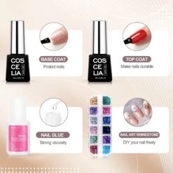 Royala D6 Gellak - Gellak Starterspakket 10 Kleuren - Gellak - Gellak Set - UV LED Lamp 36W - Manicure - Nagellak - Nail Art - 10 Kleuren Gel Polish - Nagellakset - Gellakset 32 Royala D6 Gellak - Gellak Starterspakket 10 Kleuren - Gellak - Gellak Set - UV LED Lamp 36W - Manicure - Nagellak - Nail Art - 10 Kleuren Gel Polish - Nagellakset - Gellakset -Cosmetica Promotiewinkel 1200x1200 1058