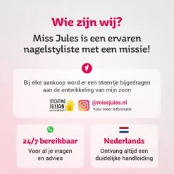 Miss Jules® Luxe Complete Polygel Kit - Polygel Nagels Starterspakket - 6 Kleuren - Perfecte Combinatie Gellak & Acryl - Incl. UV LED Lamp & Instructievideo (NL) 24 Miss Jules® Luxe Complete Polygel Kit - Polygel Nagels Starterspakket - 6 Kleuren - Perfecte Combinatie Gellak & Acryl - Incl. UV LED Lamp & Instructievideo (NL) -Cosmetica Promotiewinkel 1200x1200 1076