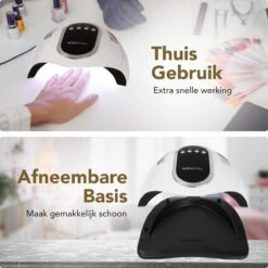 BoraPora Professionele Nageldroger - 280 Watt UV LED Lamp Nagels - 66 Leds - Nagel UV Lamp - Gellak Lamp - Nagellamp - Nagellamp Led - Nagellamp Voor Gel Nagellak - Nagellamp Led Uv - Nagellamp Uv - Nagellamp Gelnagels - Gellak - Nageldroger -Cosmetica Promotiewinkel 1200x1200 1082