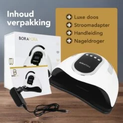 BoraPora Professionele Nageldroger - 280 Watt UV LED Lamp Nagels - 66 Leds - Nagel UV Lamp - Gellak Lamp - Nagellamp - Nagellamp Led - Nagellamp Voor Gel Nagellak - Nagellamp Led Uv - Nagellamp Uv - Nagellamp Gelnagels - Gellak - Nageldroger -Cosmetica Promotiewinkel 1200x1200 1085